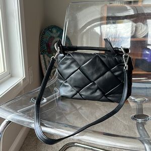 & other stories leather crossbody